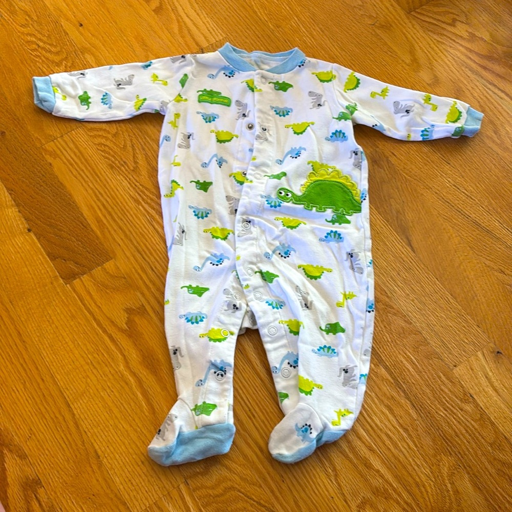 Dinosaur Sleep & Play One Piece (Size 6 Months)
